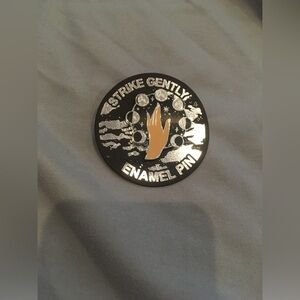 Strike Gently Moon Phases Pin